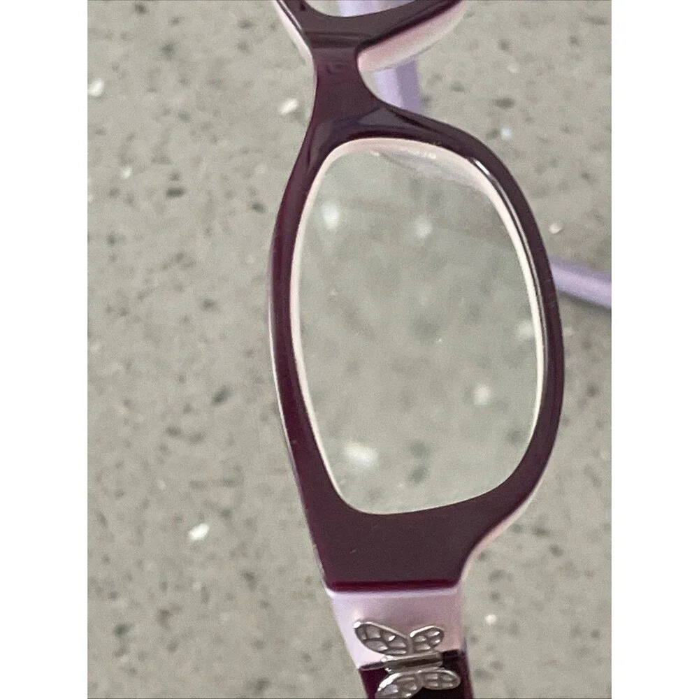 Kid's Occhi Eyeglasses Flex Hinges butterfly Plum frames ONLY 45/16/125 2015